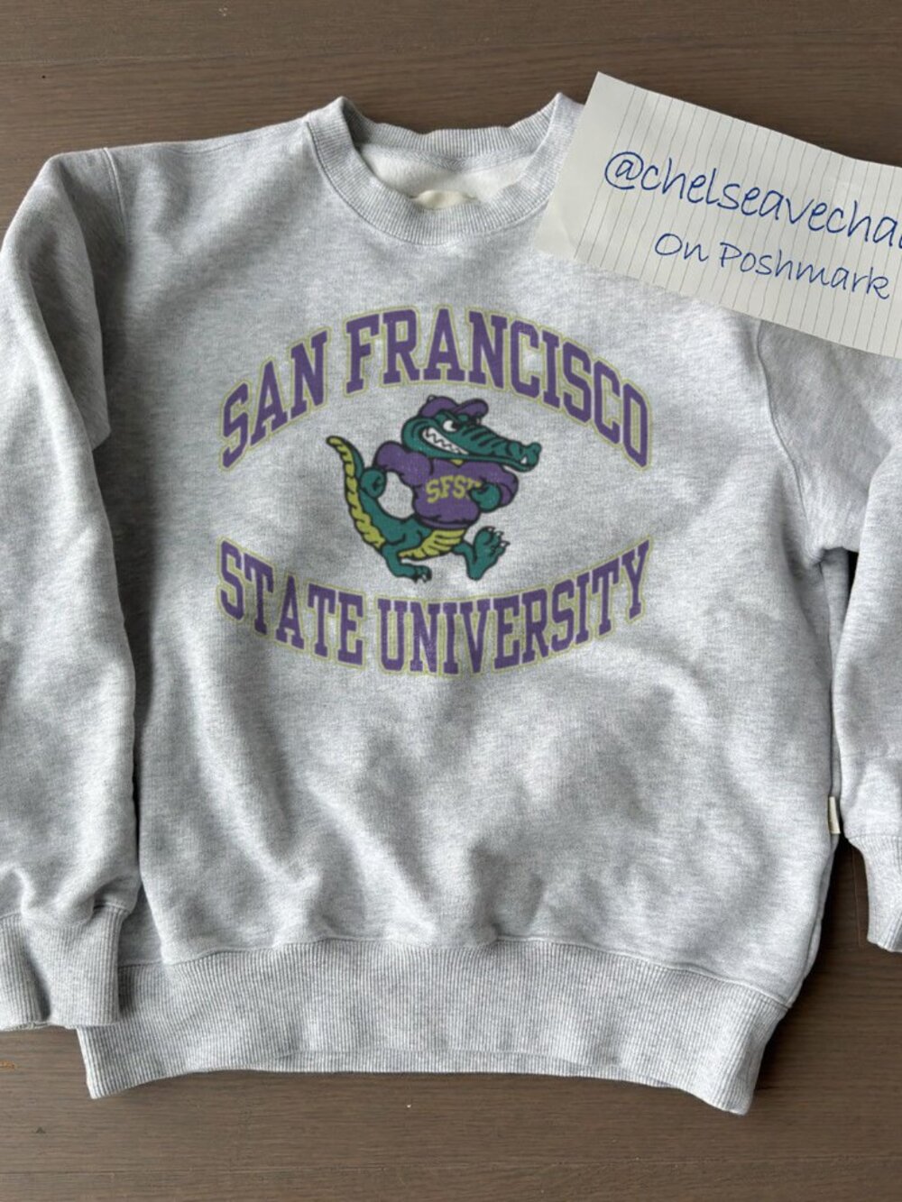 Vintage San Francisco State University Sweatshirt, 90s SFSU Shirt For Men Women